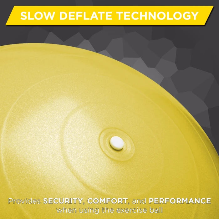 THERABAND Pro series Exercise Ball, Yellow
