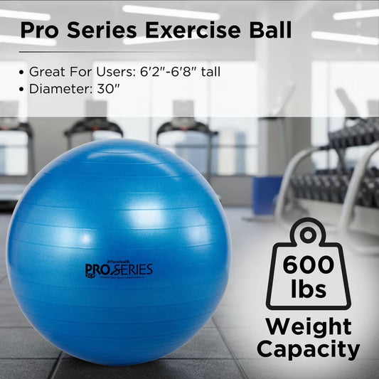 THERABAND Pro series Exercise Ball, Blue